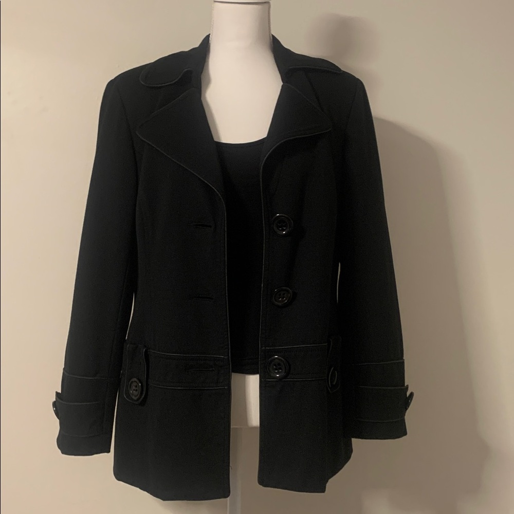 INC International Concepts Black Jacket - Size Medium